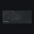 Mount Scott Topo Desk Mat, flat view