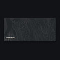 Jerimoth Hill Topo Desk Mat, flat view