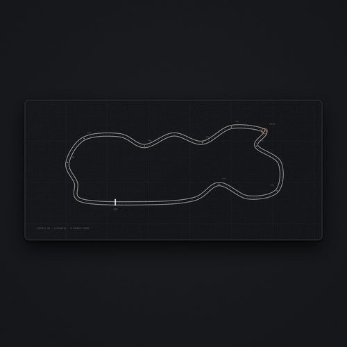 Apex Desk Mat, flat view