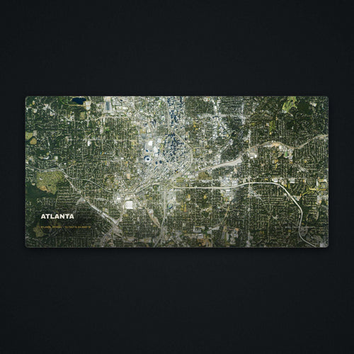 Atlanta Satellite Desk Mat, flat view