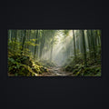 Bamboo Light Desk Mat, flat view