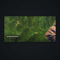 Black Mountain Satellite Desk Mat, flat view
