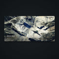 Borah Peak Satellite Desk Mat, flat view