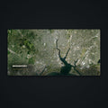 Bridgeport Satellite Desk Mat, flat view
