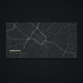 Charlotte Street Map Desk Mat, flat view