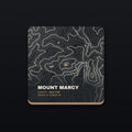 Mount Marcy Topo Coaster, flat view