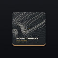 Mount Tammany Topo Coaster, flat view