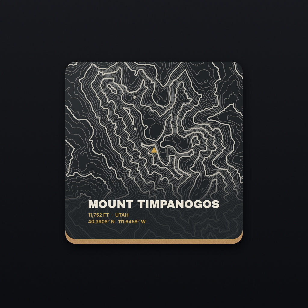 Mount Timpanogos Topo Coaster, flat view