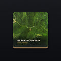 Black Mountain Satellite Coaster, flat view