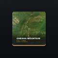 Cheaha Mountain Satellite Coaster, flat view