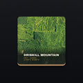 Driskill Mountain Satellite Coaster, flat view