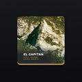 El Capitan Satellite Coaster, flat view