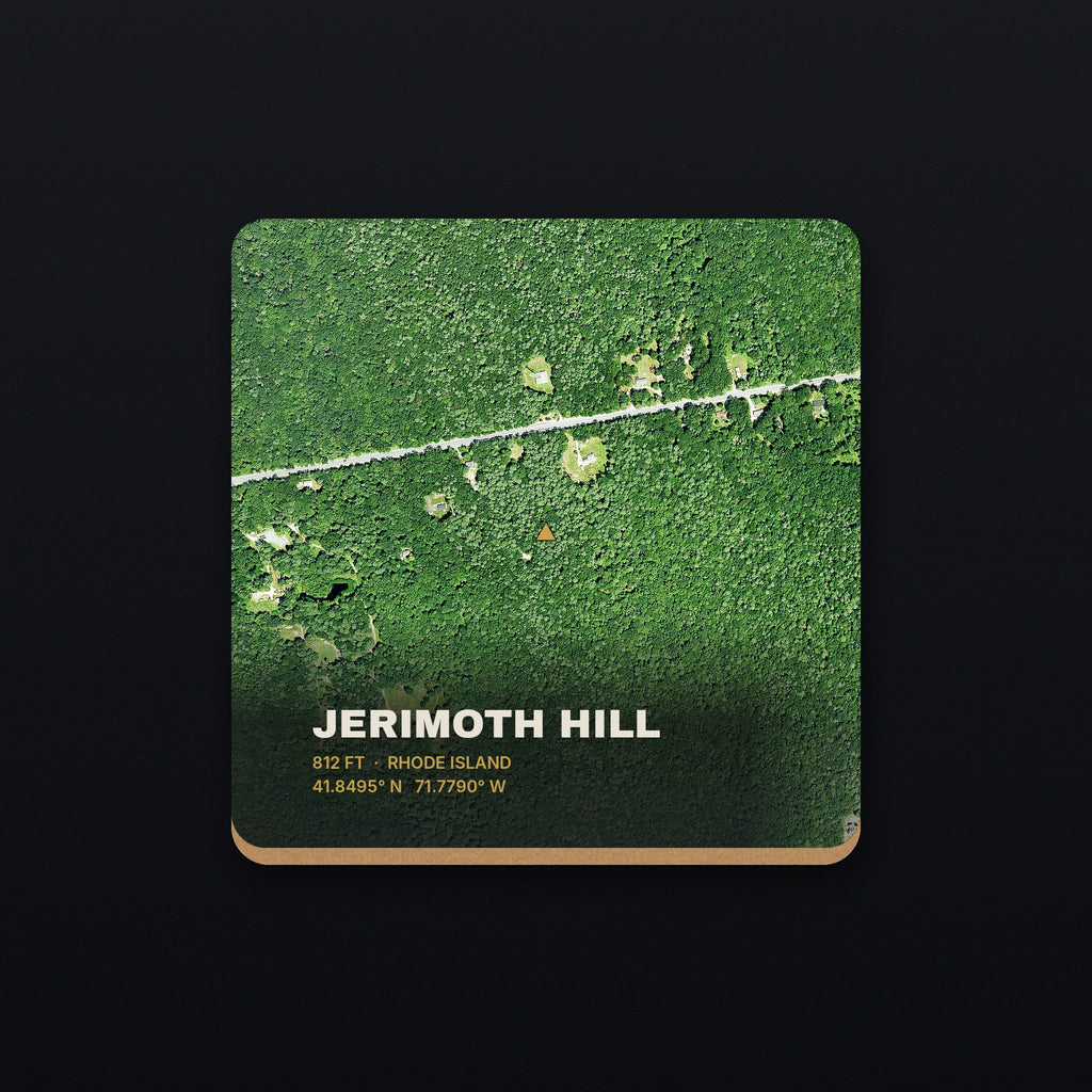 Jerimoth Hill Satellite Coaster, flat view