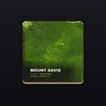 Mount Davis Satellite Coaster, flat view