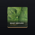 Mount Greylock Satellite Coaster, flat view