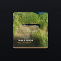 Table Rock Satellite Coaster, flat view