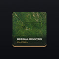 Woodall Mountain Satellite Coaster, flat view
