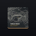 Table Rock Topo Coaster, flat view