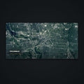 Columbus Satellite Desk Mat, flat view