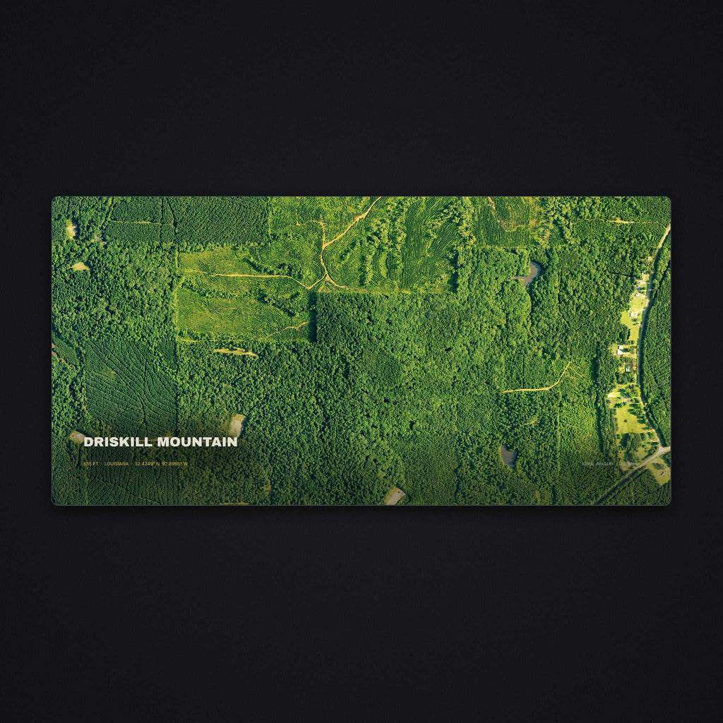 Driskill Mountain Satellite Desk Mat, flat view