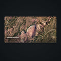 Enchanted Rock Satellite Desk Mat, flat view