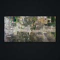 Fargo Satellite Desk Mat, flat view
