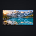 Glacier Lake Desk Mat, flat view