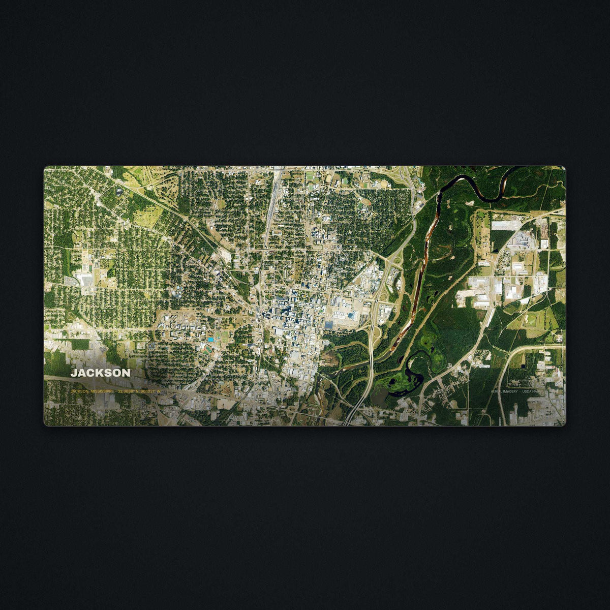 Jackson Satellite Desk Mat, flat view