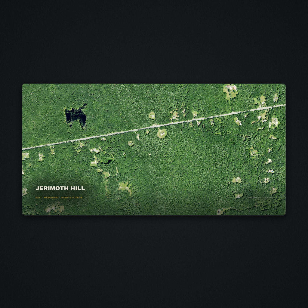 Jerimoth Hill Satellite Desk Mat, flat view