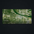 Little Rock Satellite Desk Mat, flat view