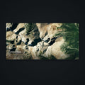 Longs Peak Satellite Desk Mat, flat view
