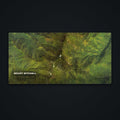 Mount Mitchell Satellite Desk Mat, flat view