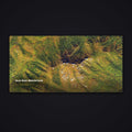 Old Rag Mountain Satellite Desk Mat, flat view