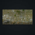 Phoenix Satellite Desk Mat, flat view