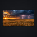 Prairie Storm Desk Mat, flat view
