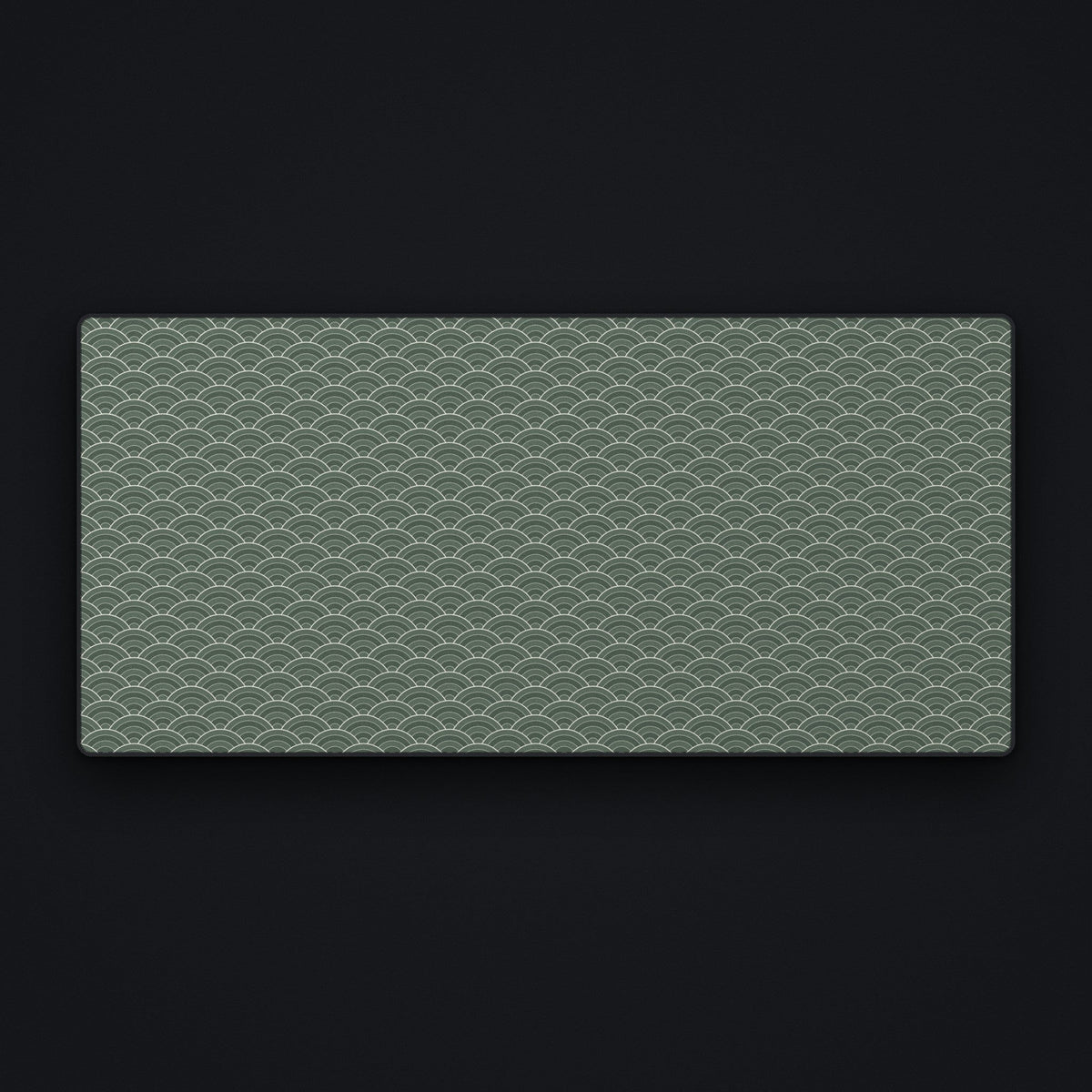 Seigaiha Desk Mat, flat view