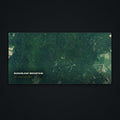 Sugarloaf Mountain Satellite Desk Mat, flat view