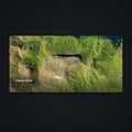 Table Rock Satellite Desk Mat, flat view