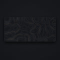 Topo Desk Mat, flat view