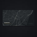 Wilmington Street Map Desk Mat, flat view