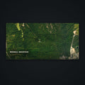 Woodall Mountain Satellite Desk Mat, flat view